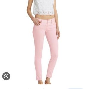 Lilly Pulitzer sateen worth skinny jeans in baby pink 8